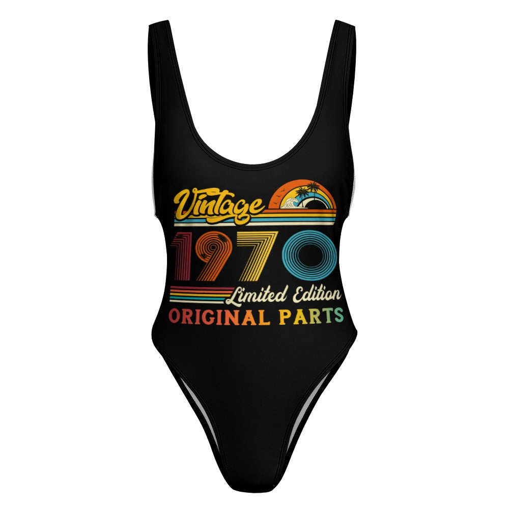 💥Vintage 1970 ORIGINAL Parts Personalized one-piece women's jumpsuit By Passion Secrète