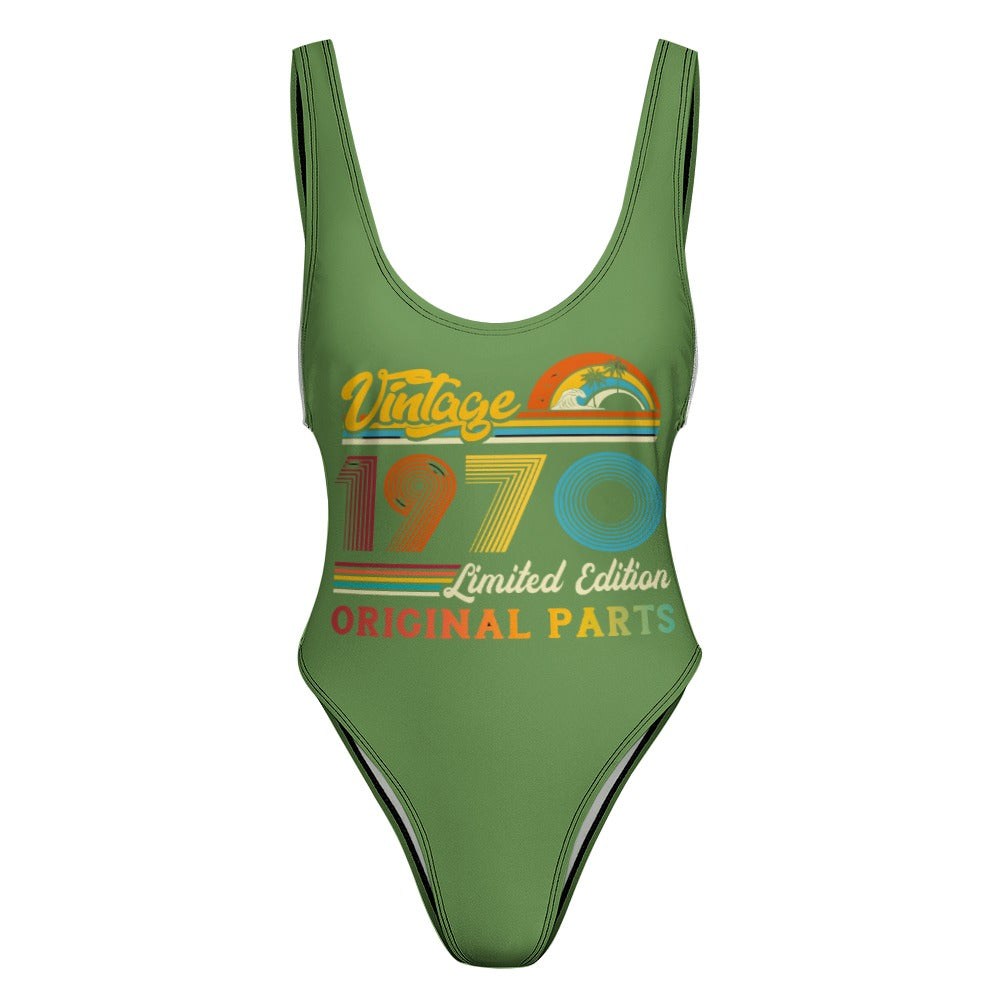 💥Vintage 1970 ORIGINAL Parts Personalized one-piece women's jumpsuit By Passion Secrète