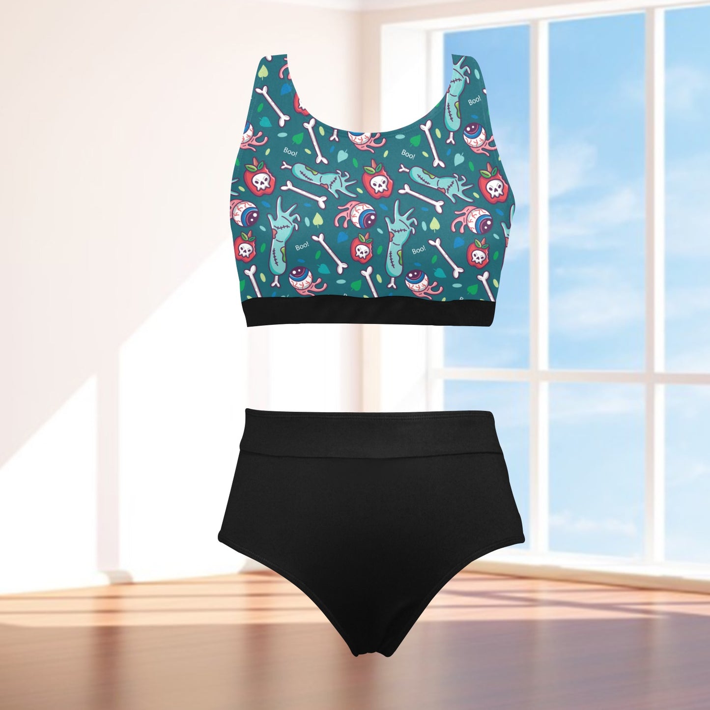 Women's Crop Top Bikini Set (S21)