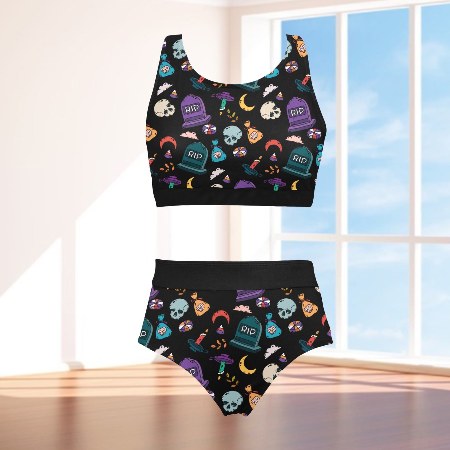 Women's Crop Top Bikini Set (S21)