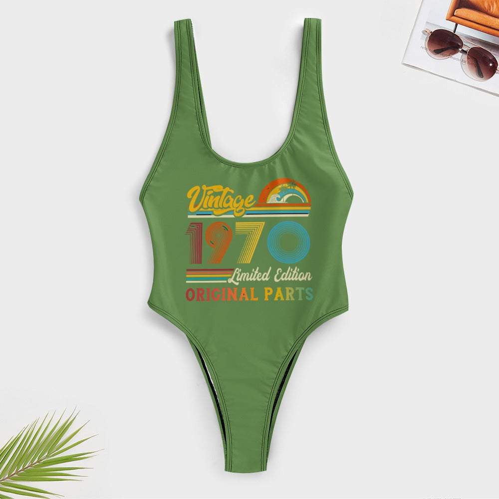 💥Vintage 1970 ORIGINAL Parts Personalized one-piece women's jumpsuit By Passion Secrète