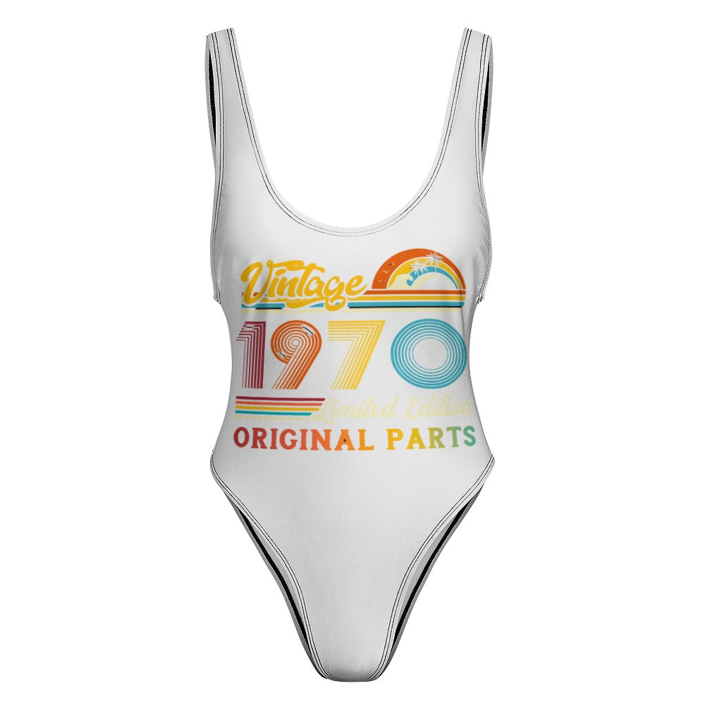 💥Vintage 1970 ORIGINAL Parts Personalized one-piece women's jumpsuit By Passion Secrète