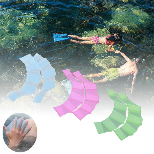 Frog Silicone Hand PU Hand Web Swimming Paws Swimming Equipment Frog Claws